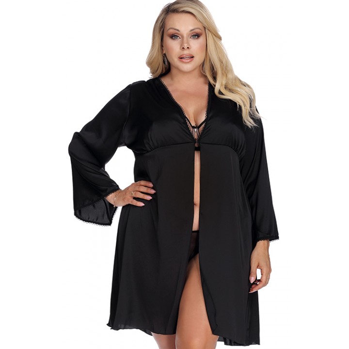 Пеньюар anais Laura robe Черный XL/XXL(L+)