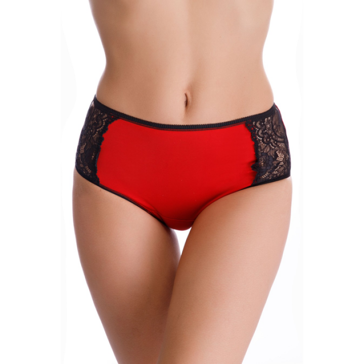 Шорти жіночі труси бріфи ORO 2225 Sophia rosso XL