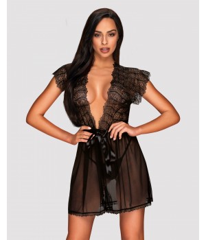 Пеньюар obsessive Romanesa peignoir S/M