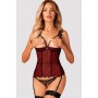 Комплект obsessive Denissa corset M/L
