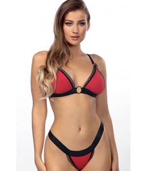 Комплект anais Christine Красно-черный XXL/XXXL
