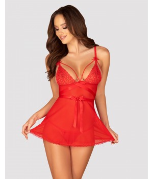 Комплект obsessive Lovlea babydoll S/M