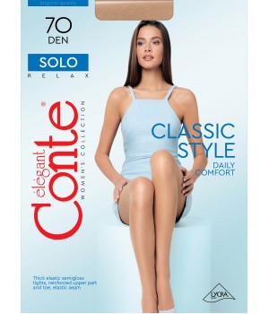Колготки жін. SOLO 70, р.2, Natural