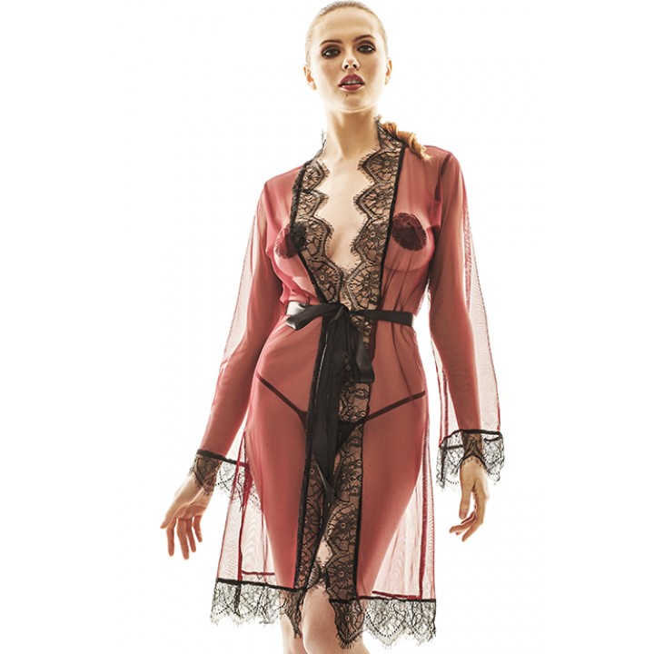 Комплект anais Florella Красно-черный L/XL