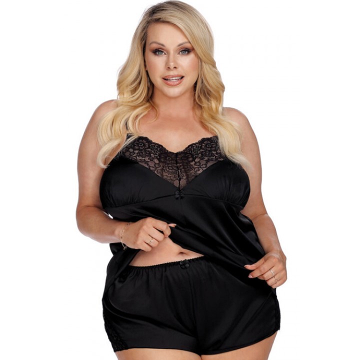 Комплект anais Laura top Черный 5XL/6XL(XXL+)