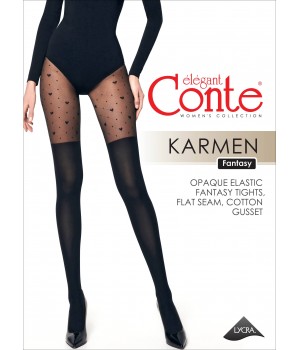 Колготки жін. CE FANTASY KARMEN, р.5, Grafit