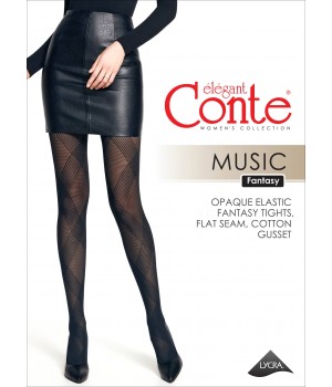 Колготки жін. CE FANTASY MUSIC, р.4, Nero