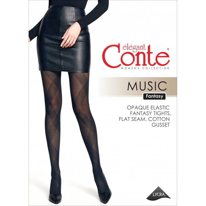 Колготки жін. CE FANTASY MUSIC, р.4, Nero