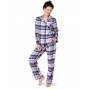 Піжама жіноча фланелева Key LNS-454