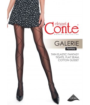 Колготки жін. CE FANTASY GALERIE, р.3, Nero
