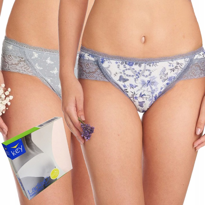 Сліпи жіночі трусики key (2 шт.) LPC 973 M