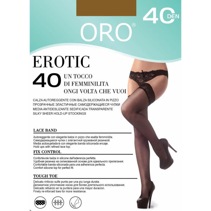 Панчохи жіночі ORO EROTIC 40 DEN semane 1/2