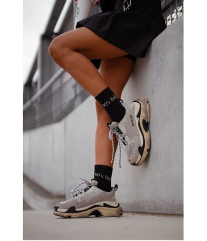 Жіночі гладкі шкарпетки milena 90's baby 0200.125 37-41