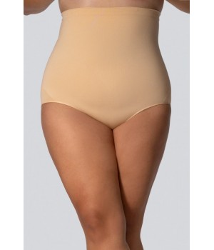 Жіночі трусики великого розміру з коригуючим ефектом mona queen high-waisted smoothwear 5/6