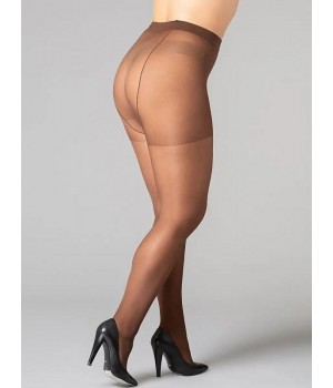 Класичні жіночі колготки панчохи великого розміру positive look 40 den 7