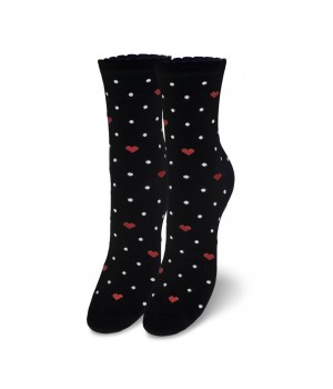 Жіночі гладкі шкарпетки Milena 37-41