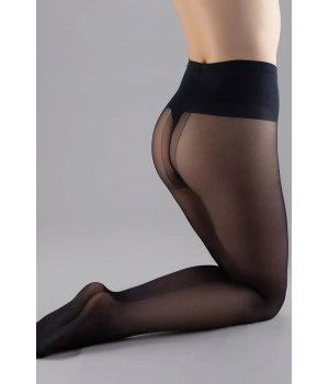 Класичні жіночі колготки з моделюючим поясом giulia talia modeling 40 den 3