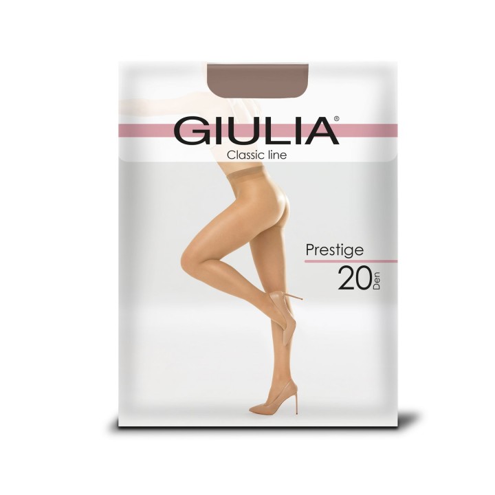 Класичні жіночі колготки giulia prestige 20 den xxl 6