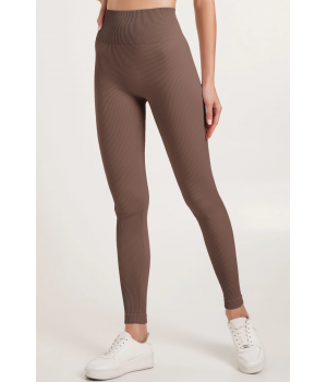 Легінси жіночі в рубчик з пуш-ап giulia leggings rib L/XL