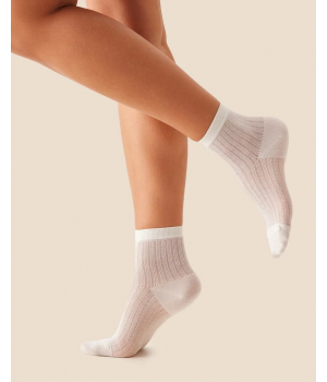 Жіночі гладкі шкарпетки бавовняні socks sw063 39/42