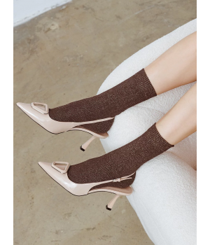 Жіночі гладкі шкарпетки gabriella nora 50 den one size