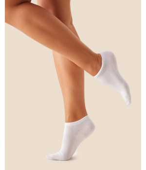 Жіночі гладкі шкарпетки короткі gabriella socks sw061 39/42