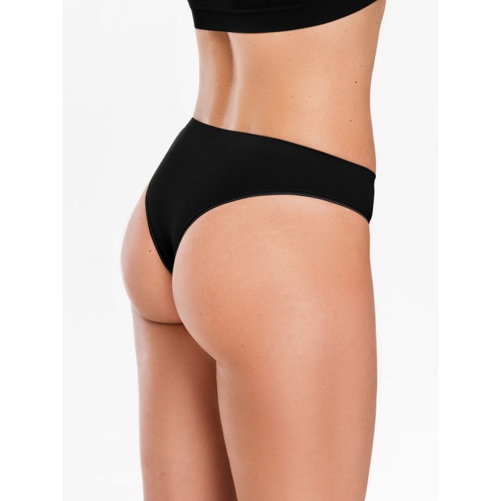 Бразиліана жіночі безшовні трусики giulia brasilian shine edge L/XL