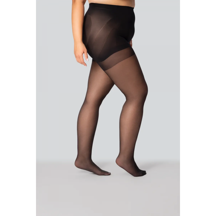 Корекційні жіночі колготки великого розміру з коригуючим ефектом mona shaping 30 den 5