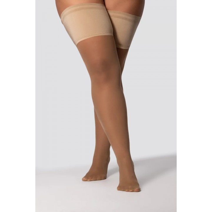 Панчохи жіночі великого розміру mona queen grace 30 den 5/6