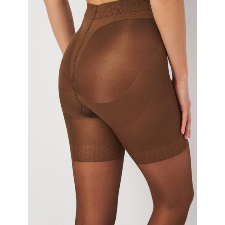 Класичні жіночі колготки з утягуючими шортами giulia effect up 40 ден 2