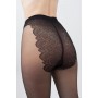 Класичні жіночі колготки трусики з ажурними трусиками giulia bikini 20 4