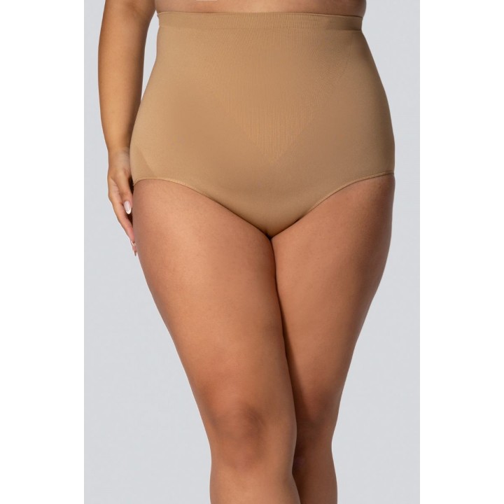 Жіночі трусики великого розміру з коригуючим ефектом mona queen high-waisted smoothwear 9/10