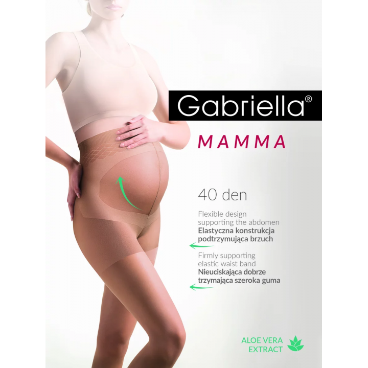 Жіночі колготки для вагітних gabriella mamma 40 den 2