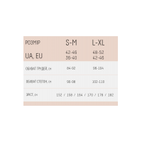 Легінси жіночі з пуш-ап ефектом та широким поясом giulia leggings shape L/XL