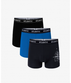 Труси шорти чоловічі боксери Atlantic 3MH-043 L