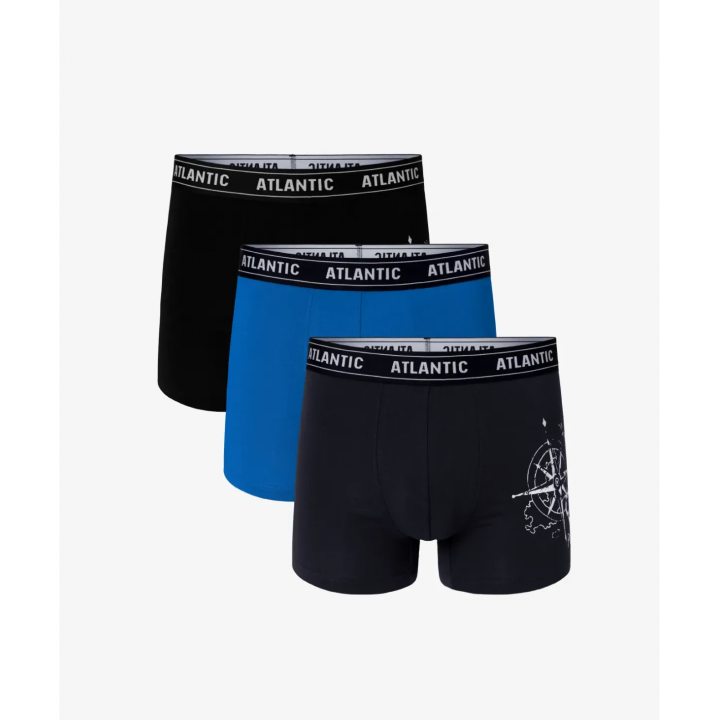 Труси шорти чоловічі боксери Atlantic 3MH-043 L