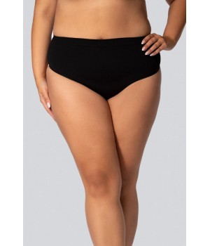 Стрінги жіночі трусики великого розміру з коригуючим ефектом mona queen mid-waisted smoothwear 5/6