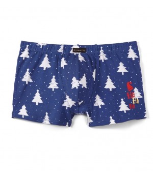 Труси шорти чоловічі новорічні Atlantic mh-1051 XL