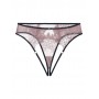Сліпи жіночі мереживні трусики з відкритим доступом Fiore linda L