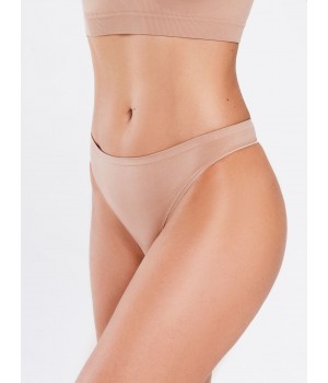 Стрінги жіночі безшовні трусики giulia string shine edge L/XL