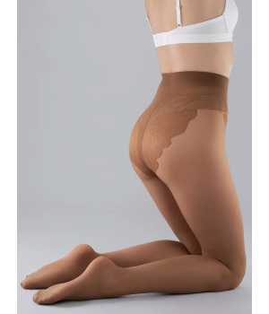 Класичні жіночі колготки трусики з ажурними трусиками giulia bikini 20 4