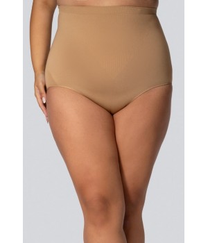 Жіночі трусики великого розміру з коригуючим ефектом mona queen high-waisted smoothwear 7/8