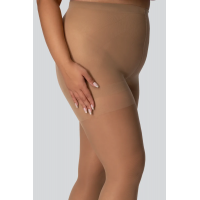 Корекційні жіночі колготки великого розміру з коригуючим ефектом mona shaping 30 den 7