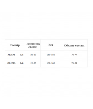 Панчохи жіночі під пояс великого розміру gabriella cher plus 15 den 5/6