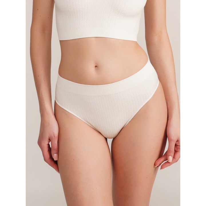 Бразиліана жіночі безшовні трусики giulia brasilian briefs braid S/M