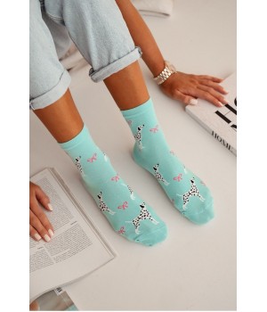 Жіночі гладкі шкарпетки Milena 37-41