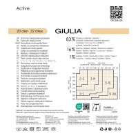 Корекційні жіночі колготки giulia active 20 den