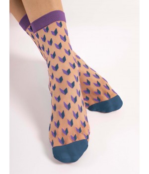 Жіночі гладкі шкарпетки Fiore Dizzy one size