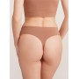 Стрінги жіночі безшовні трусики giulia string briefs grain L/XL