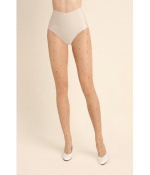 Жіночі шкарпетки з візерунком gabriella dots 20 den